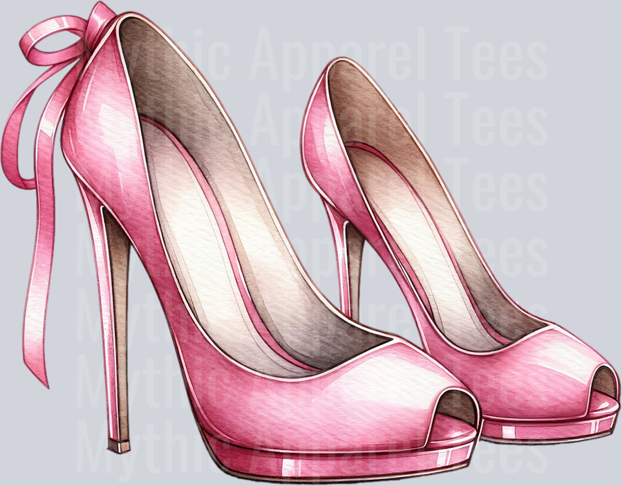 Bachelorette Heels Bride Heels DTF Wedding Transfers