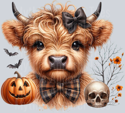 Halloween Highland Cow (14)