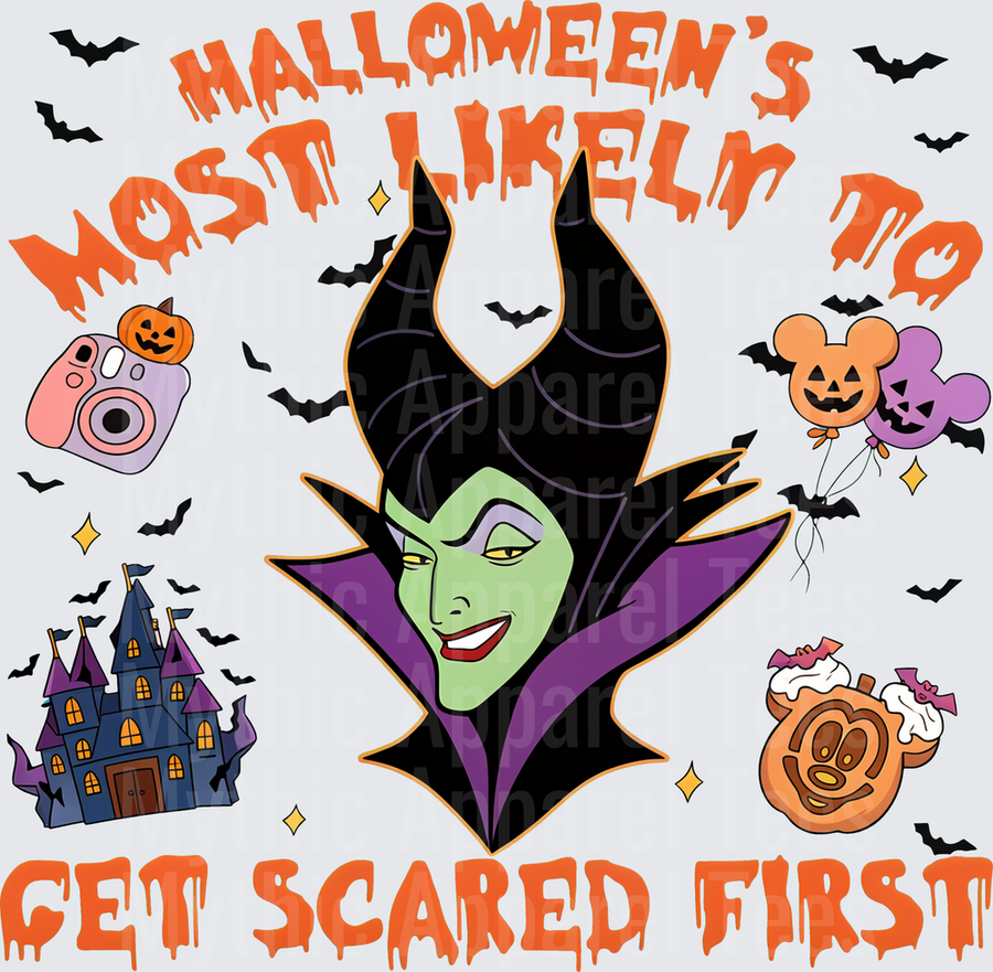 Maleficent Halloween's Most Likely To Get Scared First Disney Villain Halloween Castle Bats Mickey Balloon Spooky Season