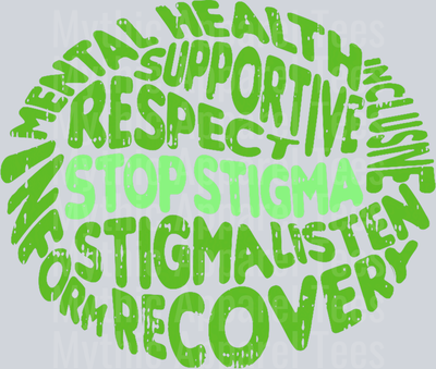 Supportive Respect Stop the stigma DTF Mental Health Awareness Transfers