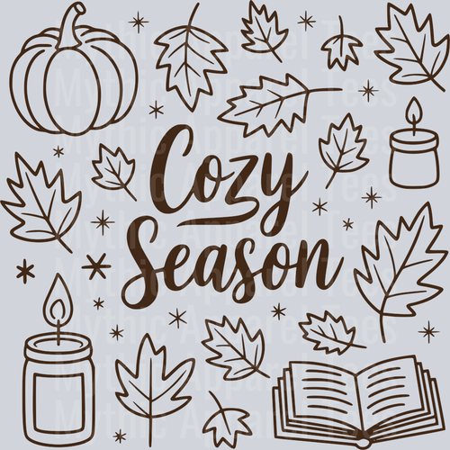 COZY SEASON DOODLE BROWN