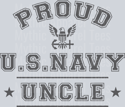 AZ1299 NAVY Proud US Navy Uncle
