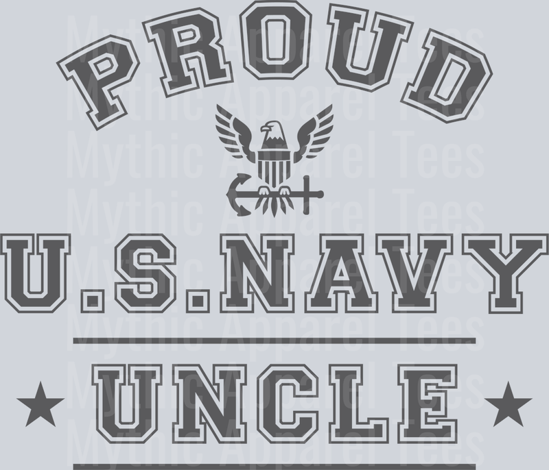 AZ1299 NAVY Proud US Navy Uncle