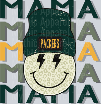 Green Bay Packers Mama DTF NFL Transfers