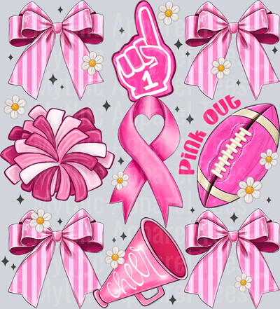 Pink Out Bow
