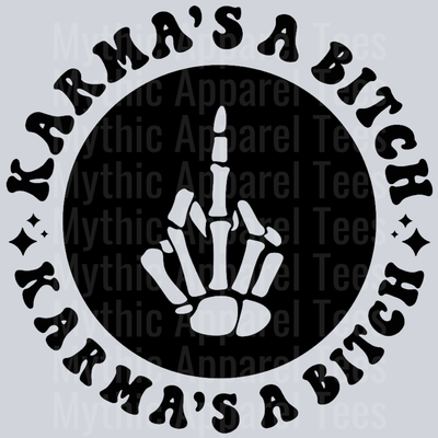 Karmas A Bitch Pocket Design