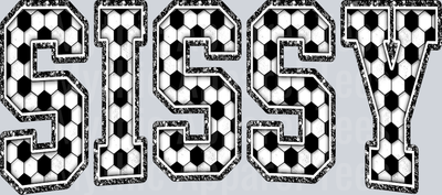 Soccer Sissy School Spirit & Sports