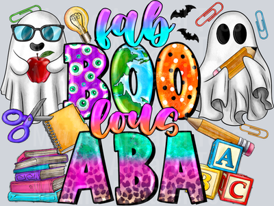 Fab boo Lous ABA Spooky Teacher Halloween