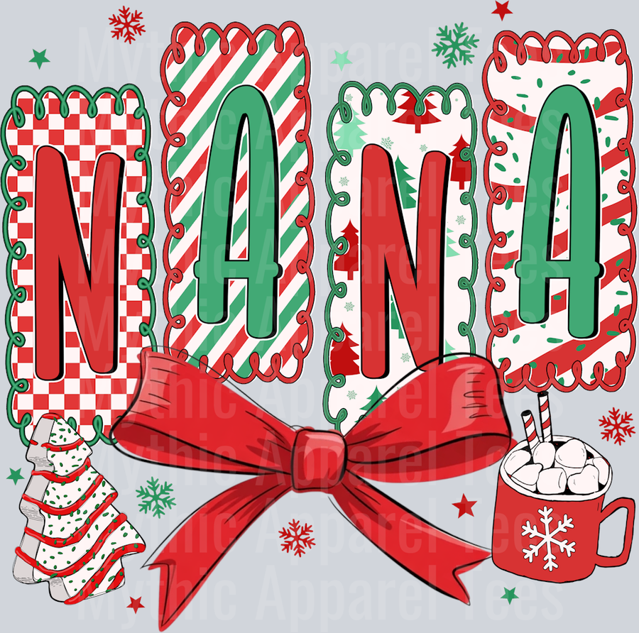Coquette Christmas Mama Nana1