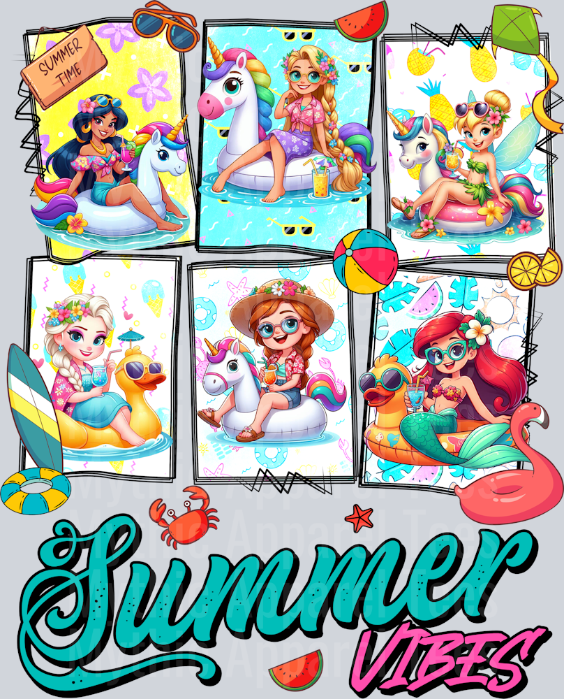 Princess Summer 2 Summer Vibes Disney