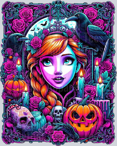 Anna1 Disney Princess Tarot Card