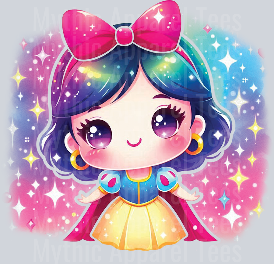 Snow White Disney Princess Colorful Pop Art Pop Culture Cosmic style