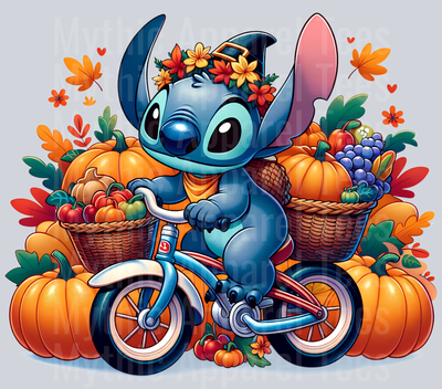 Stitch Thanksgiving 2 DTF Stitch Thanksgiving Transfers