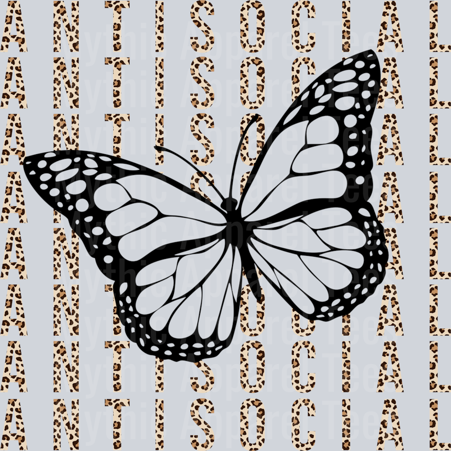 Butterfly black