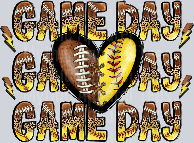 Game Day Football And Softball