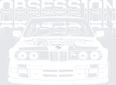 Drifting and Muscle Cars Blue Minimalist Speed Lines Graphic