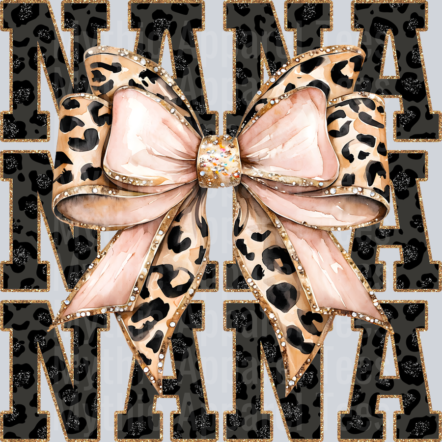 Leopard Bow Nana