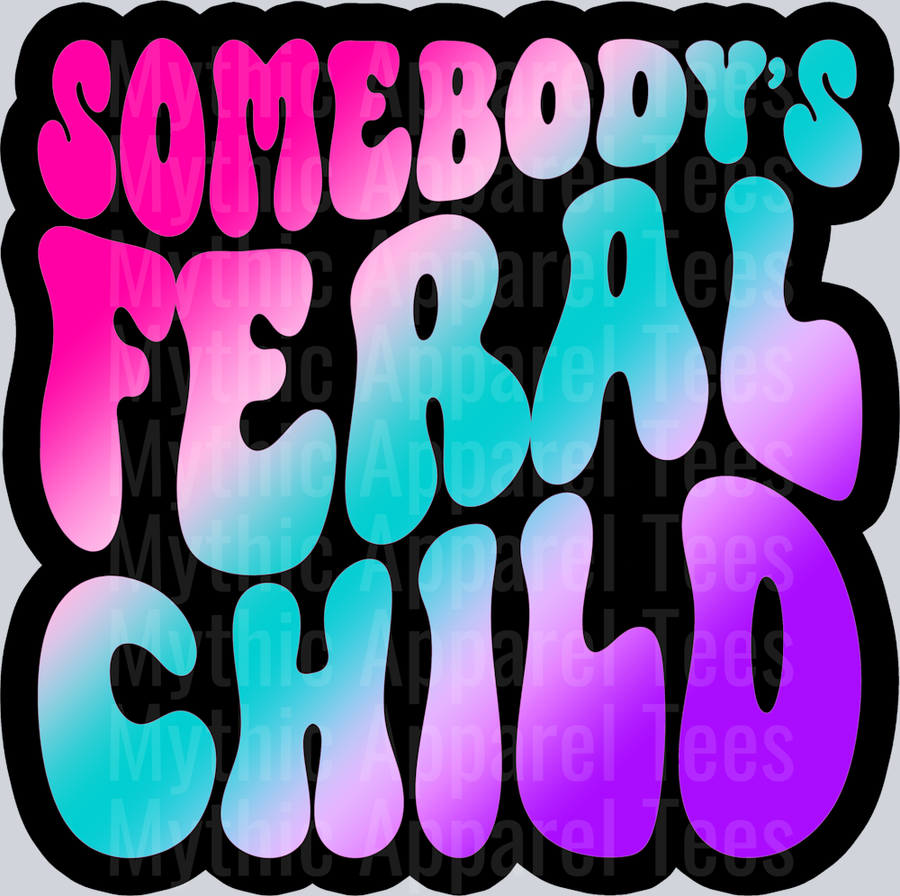 Color Somebodys Feral Child