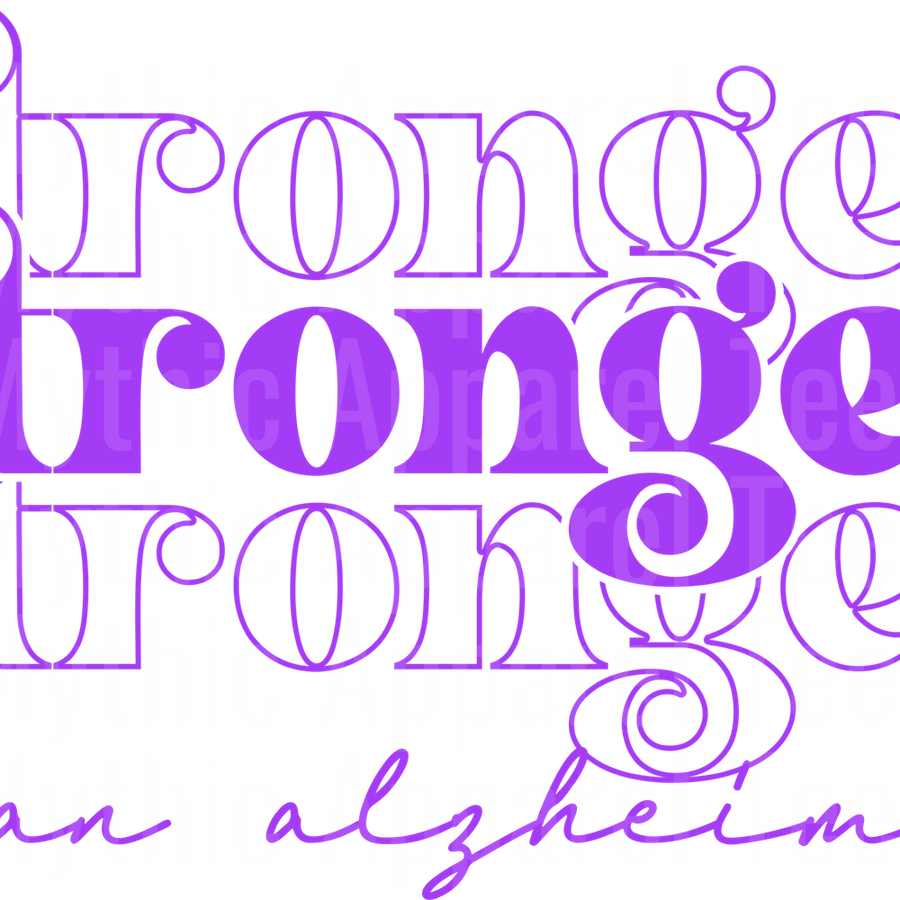 Alzheimer's Awareness DTF Transfer