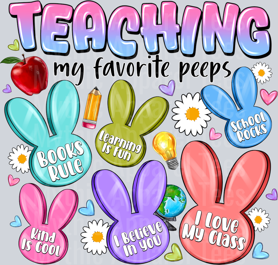 Teaching my favorite peeps Teacher Easter