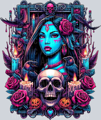 Pocahontas1 Disney Princess Tarot Card