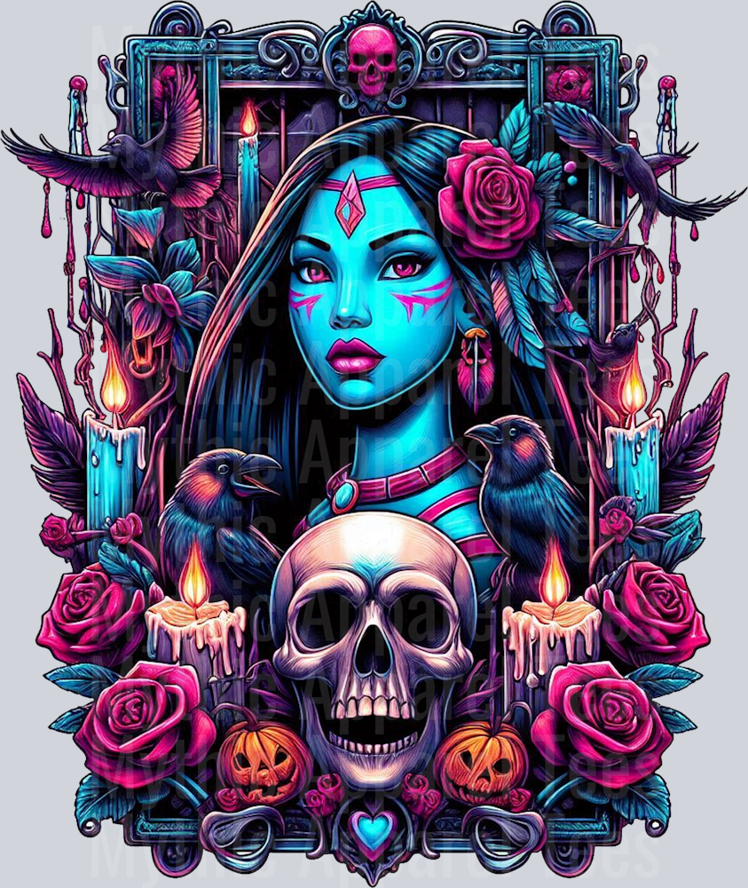Pocahontas1 Disney Princess Tarot Card