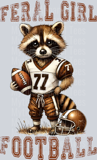 feral girl football