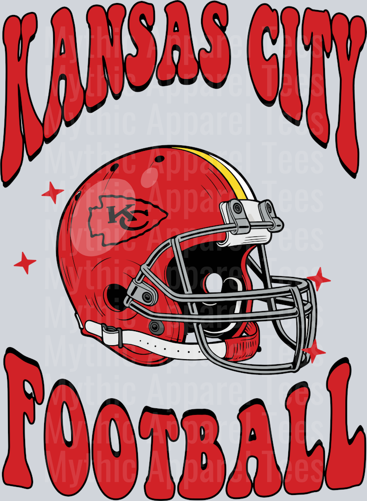 AZ1318 NFL FOOTBALL Kansas City Chiefs football custom