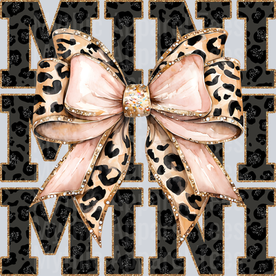 Leopard Bow Mini