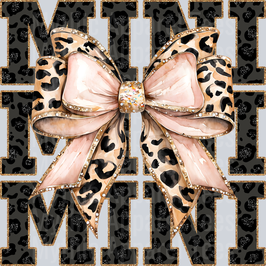 Leopard Bow Mini