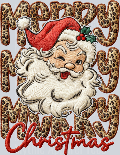 Faux Yarn Santa