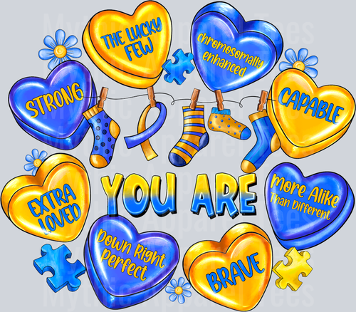 Down Syndrome Heart Candy Down Syndrome Awareness