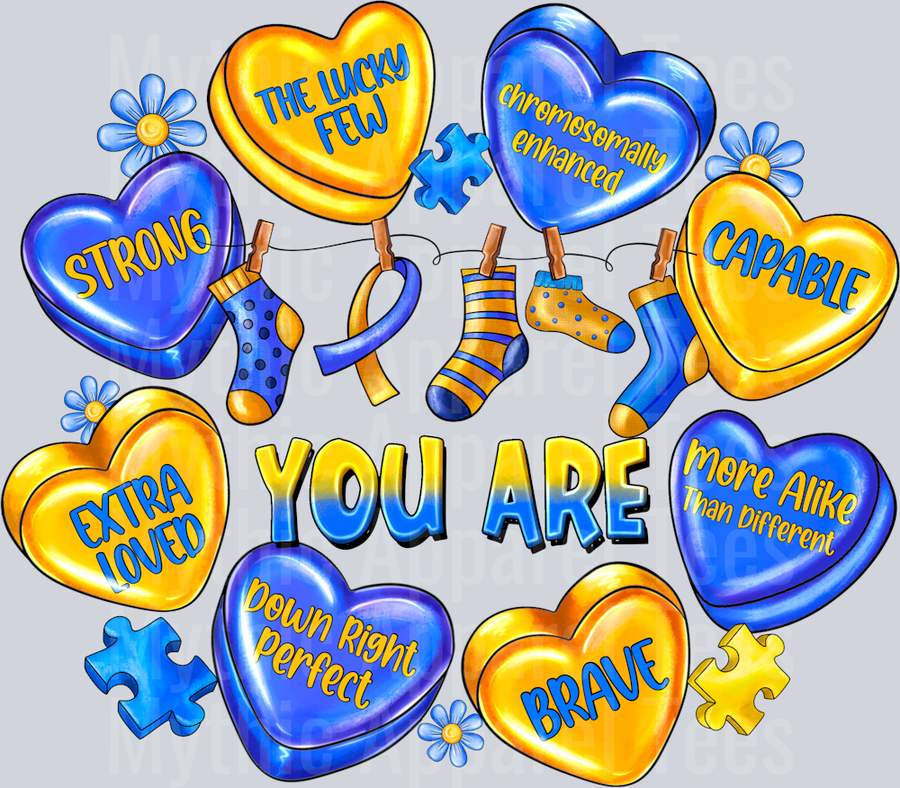 Down Syndrome Heart Candy Down Syndrome Awareness