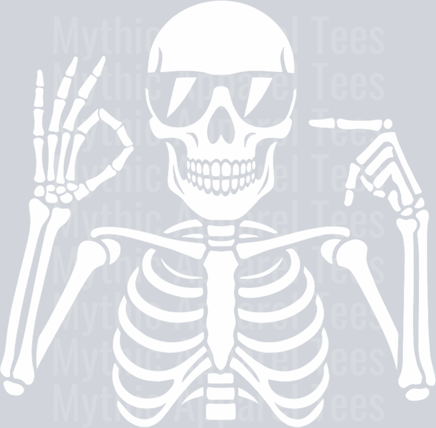 67 Skeleton Funny Six Seven Gen Alpha Halloween Meme T-Shirt