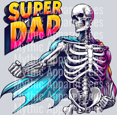 Super Dad Skelly with Cape