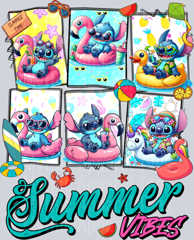 Stitch Summer Summer Vibes Disney
