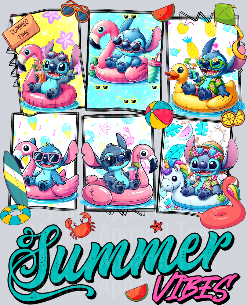 Stitch Summer Summer Vibes Disney