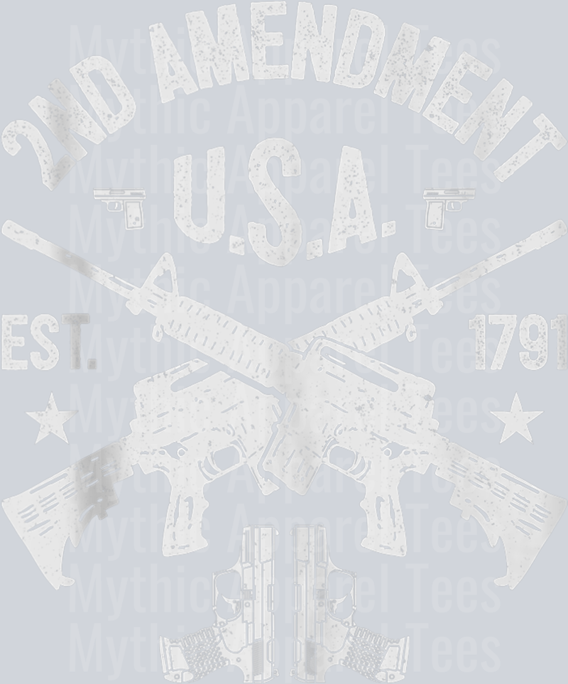 2nd Amendment Funny American Men Women USA Gun Control Gift Tank Top PRO 2nd