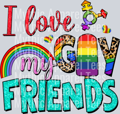 I love my gay friends LGBTQ+ Transfer