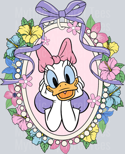 Daisey Mickey Mouse Mirror Bracelet frame DTF Disney Transfers