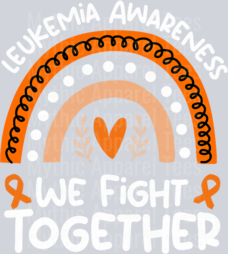 We Fight Together Leukemia Awareness Shirt Products Leukemia T-Shirt