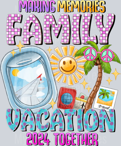 Family vacation 2024 DTF Summer Transfers
