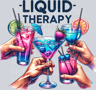 Liquid Therapy DTF Drinking Transfers