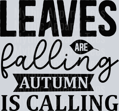 Leaves are falling autumn is_1