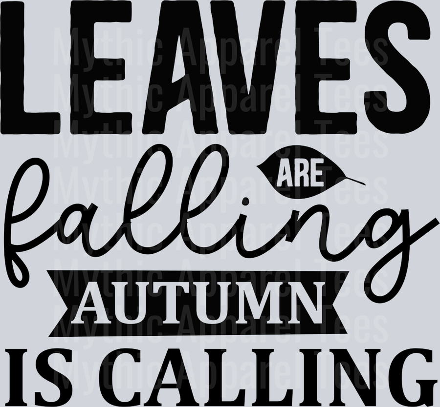 Leaves are falling autumn is_1
