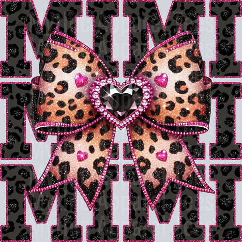 Leopard Bow Mimi