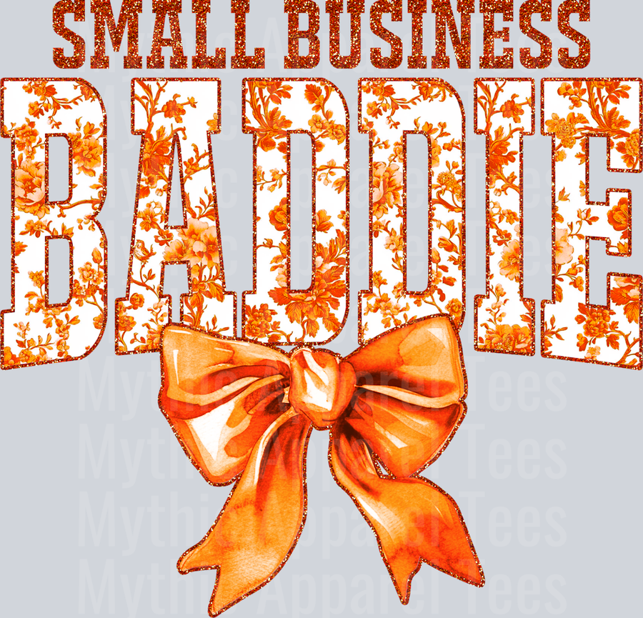 Orange Small Business Baddie