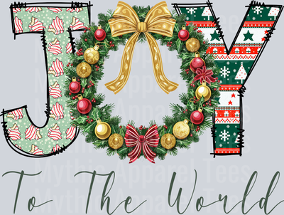 JOY TO THE WORLD