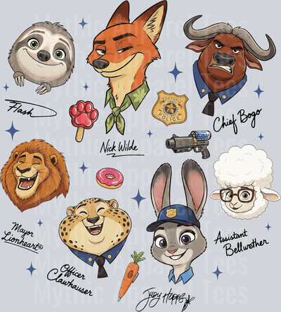 OR 04122025 VTN Disney Zootopia Characters