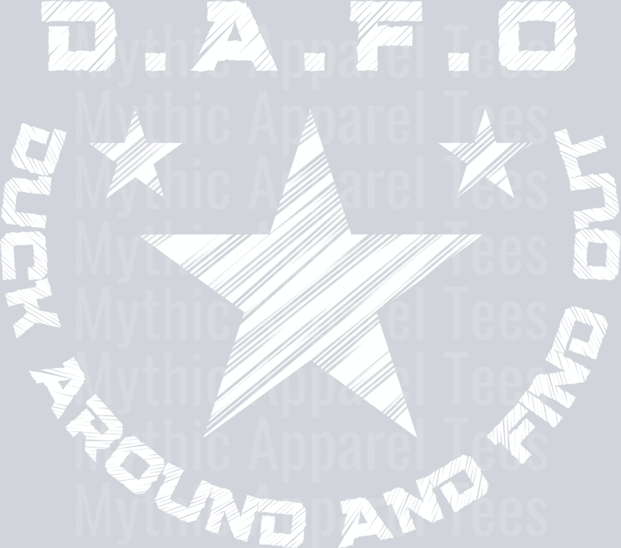 Duck around and find out white pocket DTF Duck Transfers